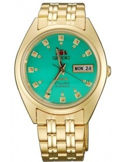 Zegarek klasyczny, elegancki męski, unisex Orient FAB00001N9 Three Stars Crystal - Zegarki ORIENT