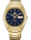 Zegarek klasyczny, elegancki męski, unisex Orient FAB00002D9 Three Stars Crystal - Zegarki ORIENT