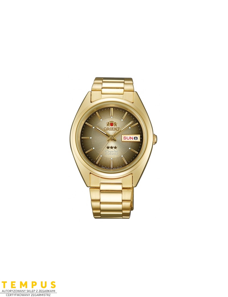 Zegarek klasyczny, elegancki męski, unisex Orient FAB00004U9 Three Stars Crystal - Zegarki ORIENT Zegarek klasyczny, elegancki męski, unisex Orient FAB00004U9 Three Stars Crystal - Zegarki ORIENT