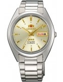 Zegarek klasyczny, elegancki męski, unisex Orient FAB00005C9 Three Stars Crystal - Zegarki ORIENT