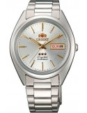 Zegarek klasyczny, elegancki męski, unisex Orient FAB00006W9 Three Stars Crystal - Zegarki ORIENT