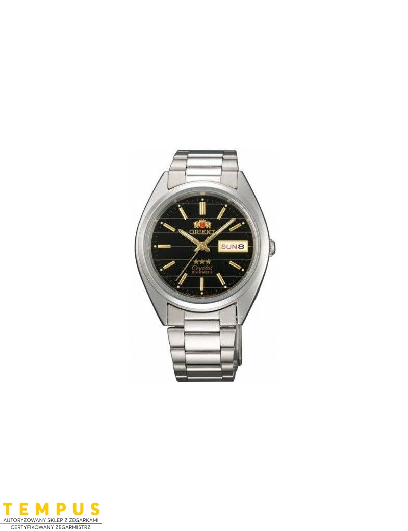 Zegarek klasyczny, elegancki męski, unisex Orient FAB00007B9 Three Stars Crystal - Zegarki ORIENT Zegarek klasyczny, elegancki męski, unisex Orient FAB00007B9 Three Stars Crystal - Zegarki ORIENT