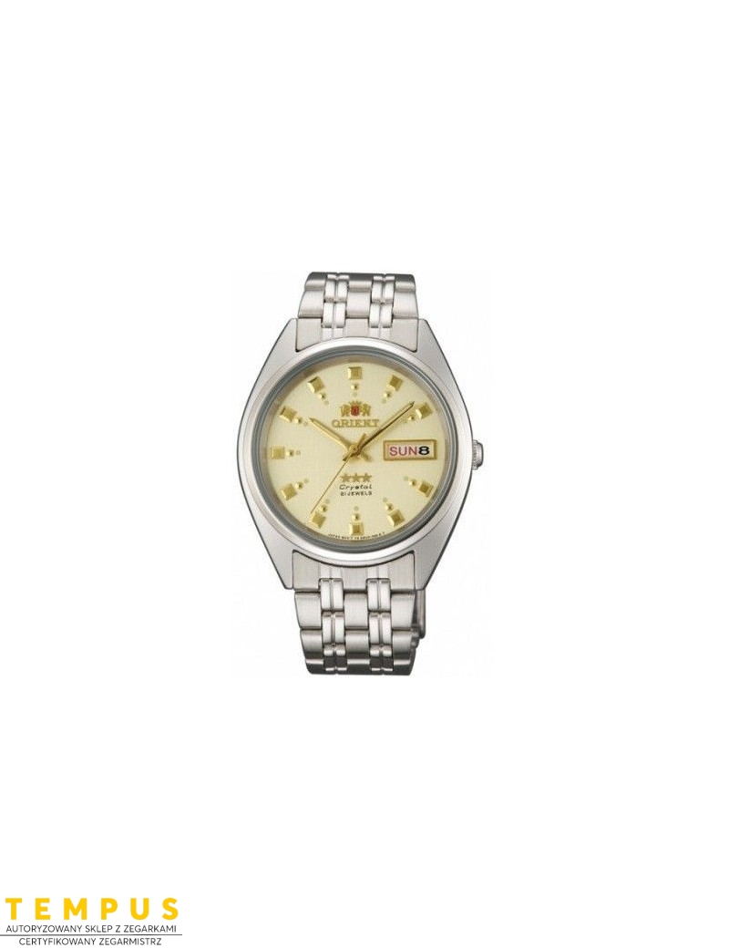 Zegarek klasyczny, elegancki męski, unisex Orient FAB00009C9 Three Stars Crystal - Zegarki ORIENT Zegarek klasyczny, elegancki męski, unisex Orient FAB00009C9 Three Stars Crystal - Zegarki ORIENT