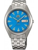 Zegarek klasyczny, elegancki męski, unisex Orient FAB00009L9 Three Stars Crystal - Zegarki ORIENT