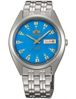 Zegarek klasyczny, elegancki męski, unisex Orient FAB00009L9 Three Stars Crystal - Zegarki ORIENT