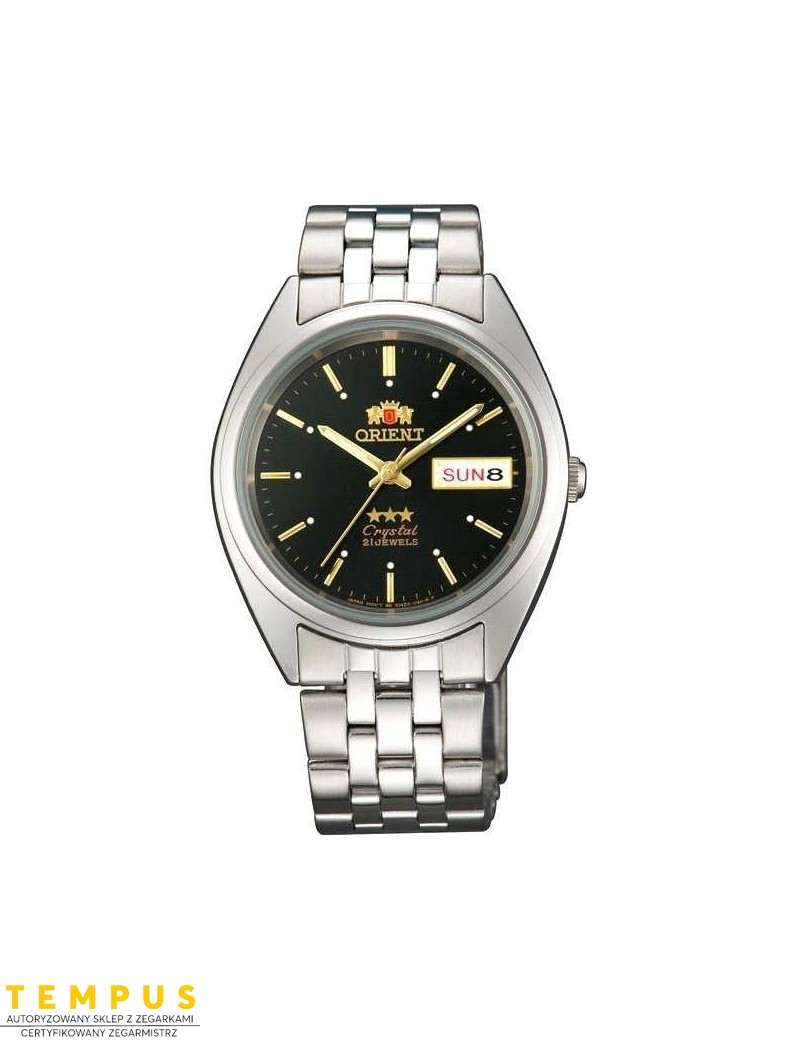Zegarek klasyczny, elegancki męski, unisex Orient FAB0000AB9 Three Stars Crystal - Zegarki ORIENT Zegarek klasyczny, elegancki męski, unisex Orient FAB0000AB9 Three Stars Crystal - Zegarki ORIENT