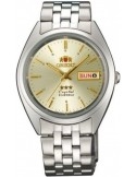Zegarek klasyczny, elegancki męski, unisex Orient FAB0000AC9 Three Stars Crystal - Zegarki ORIENT