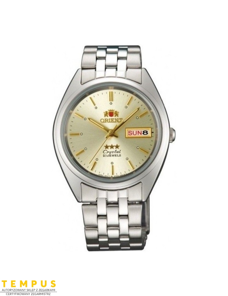 Zegarek klasyczny, elegancki męski, unisex Orient FAB0000AC9 Three Stars Crystal - Zegarki ORIENT Zegarek klasyczny, elegancki męski, unisex Orient FAB0000AC9 Three Stars Crystal - Zegarki ORIENT
