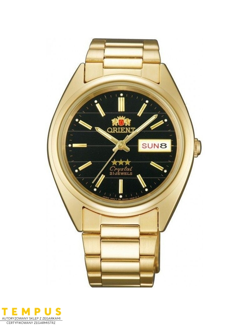 Zegarek klasyczny, elegancki męski, unisex Orient FAB0000BB9 Three Stars Crystal - Zegarki ORIENT Zegarek klasyczny, elegancki męski, unisex Orient FAB0000BB9 Three Stars Crystal - Zegarki ORIENT