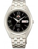 Zegarek klasyczny, elegancki męski, unisex Orient FAB0000EB9 Three Stars Crystal - Zegarki ORIENT