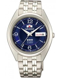 Zegarek klasyczny, elegancki męski, unisex Orient FAB0000ED9 Three Stars Crystal - Zegarki ORIENT