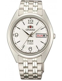 Zegarek klasyczny, elegancki męski, unisex Orient FAB0000EW9 Three Stars Crystal - Zegarki ORIENT