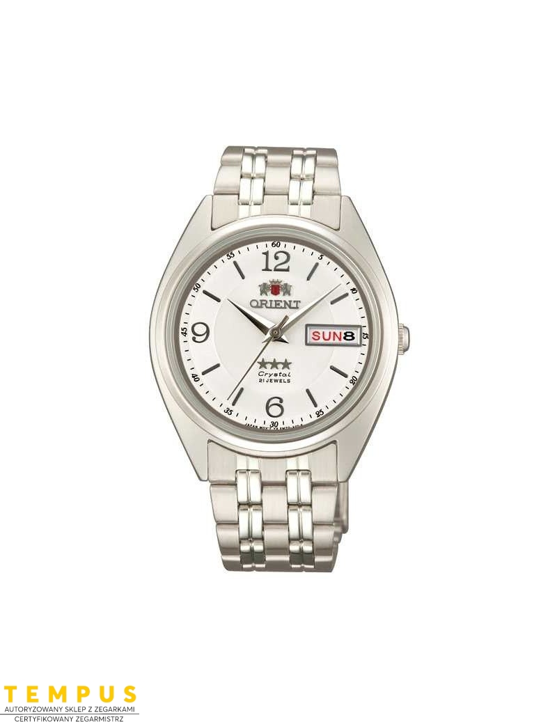 Zegarek klasyczny, elegancki męski, unisex Orient FAB0000EW9 Three Stars Crystal - Zegarki ORIENT Zegarek klasyczny, elegancki męski, unisex Orient FAB0000EW9 Three Stars Crystal - Zegarki ORIENT