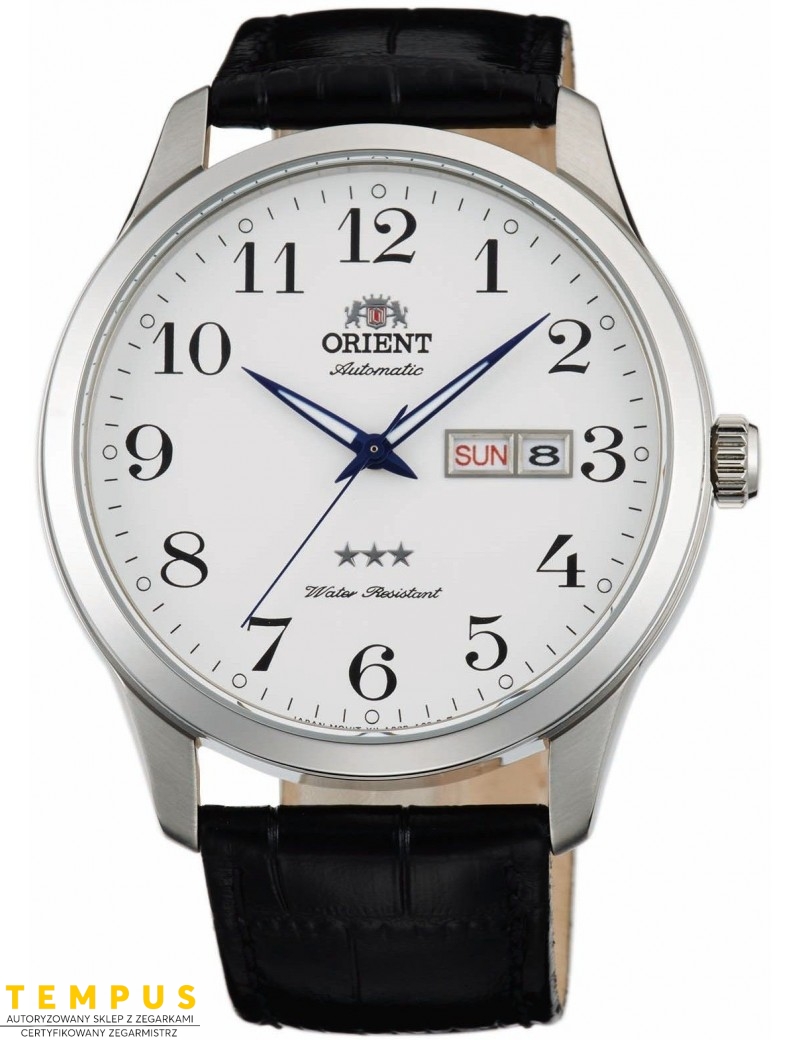 Zegarek klasyczny męski Orient FAB0B004W9 Three Stars 43mm - Zegarki ORIENT Zegarek klasyczny męski Orient FAB0B004W9 Three Stars 43mm - Zegarki ORIENT