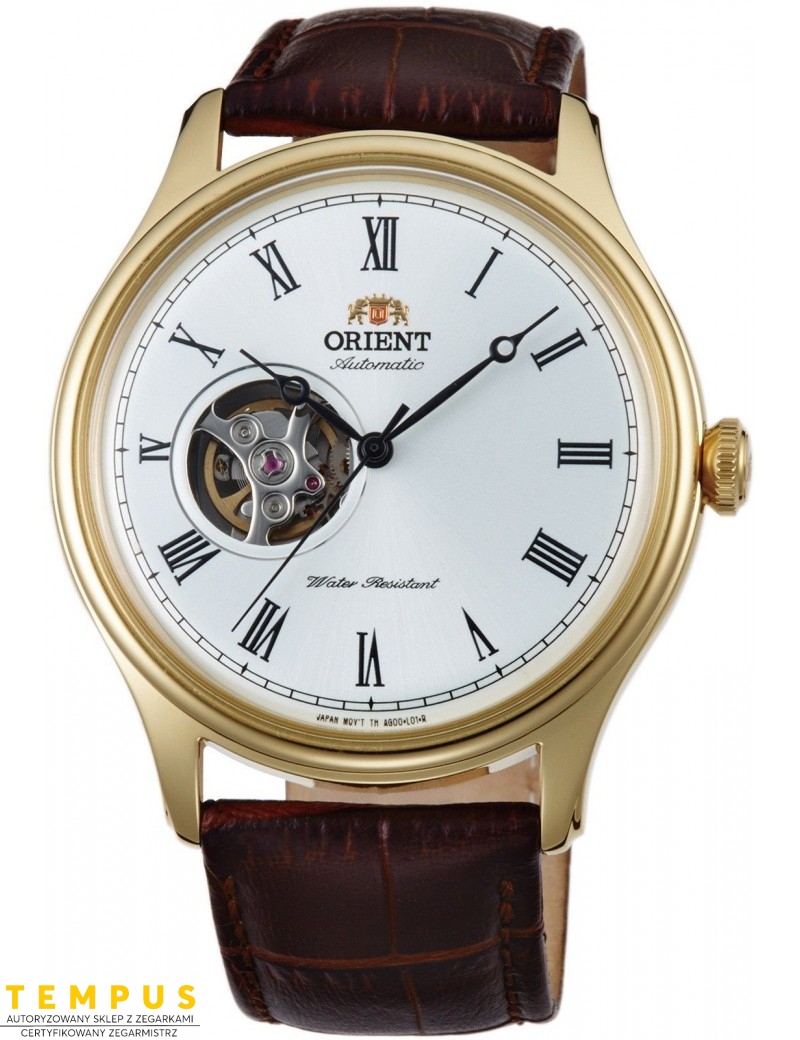 Zegarek męski Orient FAG00002W0 Envoy Open Heart - Zegarki ORIENT