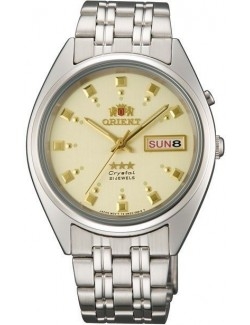 Zegarek klasyczny męski, unisex Orient FEM0401NC9 Three Stars Crystal - Zegarki ORIENT