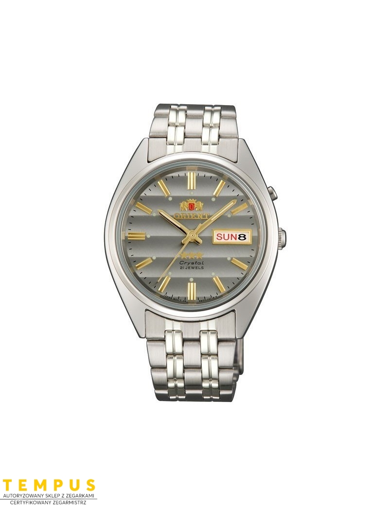 Zegarek klasyczny męski, unisex Orient FEM0401PK9 Three Stars Crystal - Zegarki ORIENT Zegarek klasyczny męski, unisex Orient FEM0401PK9 Three Stars Crystal - Zegarki ORIENT