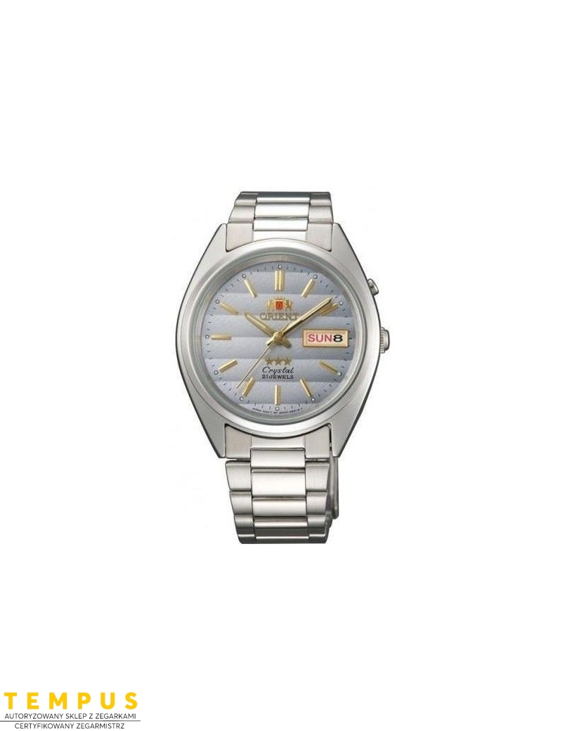 Zegarek klasyczny męski, unisex Orient FEM0401SK9 Three Stars Crystal - Zegarki ORIENT Zegarek klasyczny męski, unisex Orient FEM0401SK9 Three Stars Crystal - Zegarki ORIENT