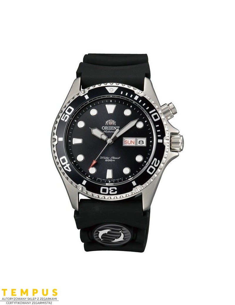Zegarek sportowy męski Orient FEM6500BB9 Mako Automatic Diver - Zegarki ORIENT