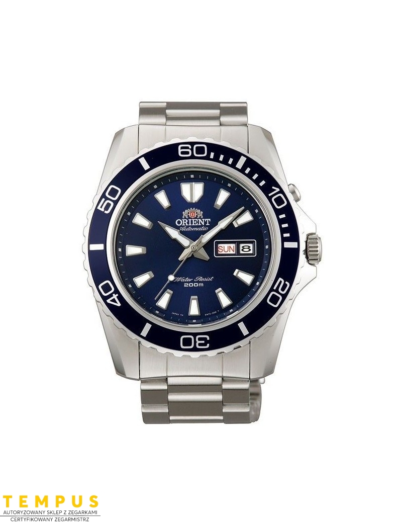 Zegarek sportowy męski Orient FEM75002D6 Mako Automatic Diver XL - Zegarki ORIENT Zegarek sportowy męski Orient FEM75002D6 Mako Automatic Diver XL - Zegarki ORIENT
