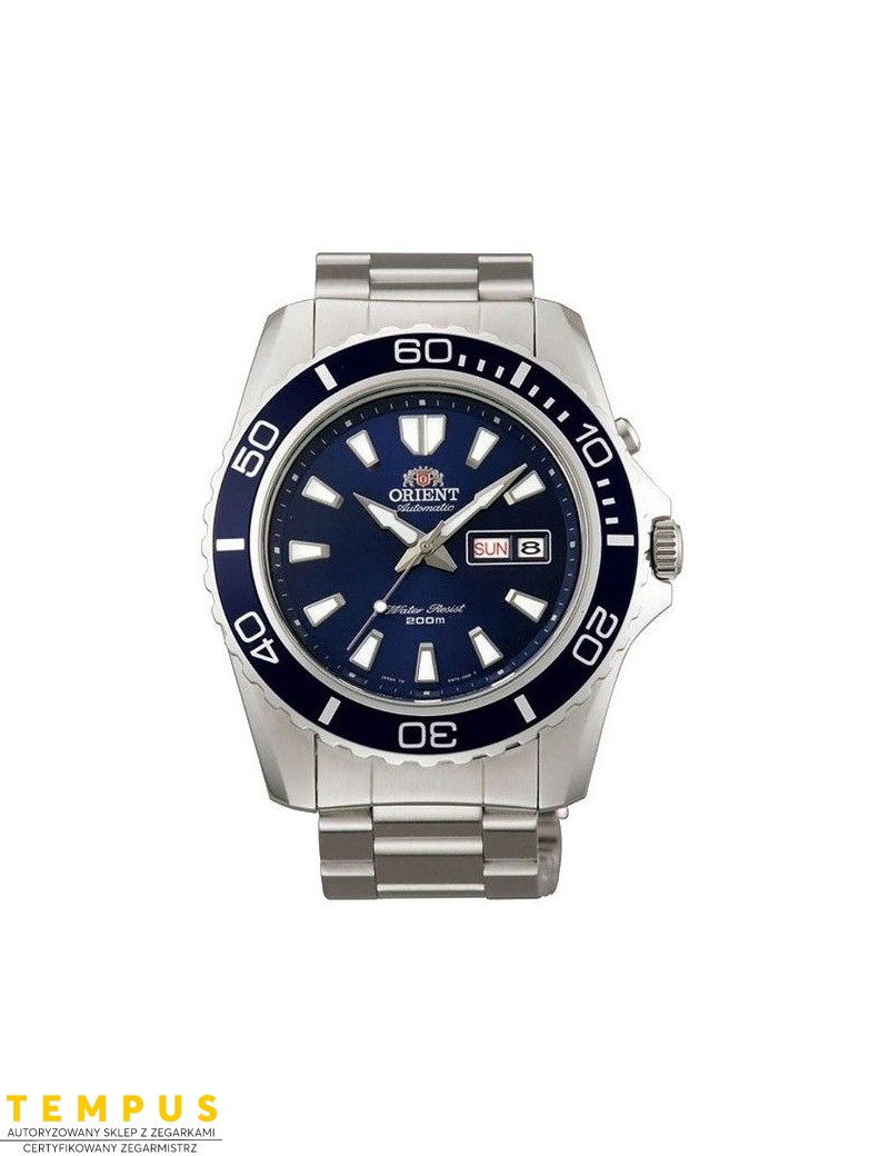 Zegarek sportowy męski Orient FEM75002DV Mako Automatic Diver XL - Zegarki ORIENT Zegarek sportowy męski Orient FEM75002DV Mako Automatic Diver XL - Zegarki ORIENT