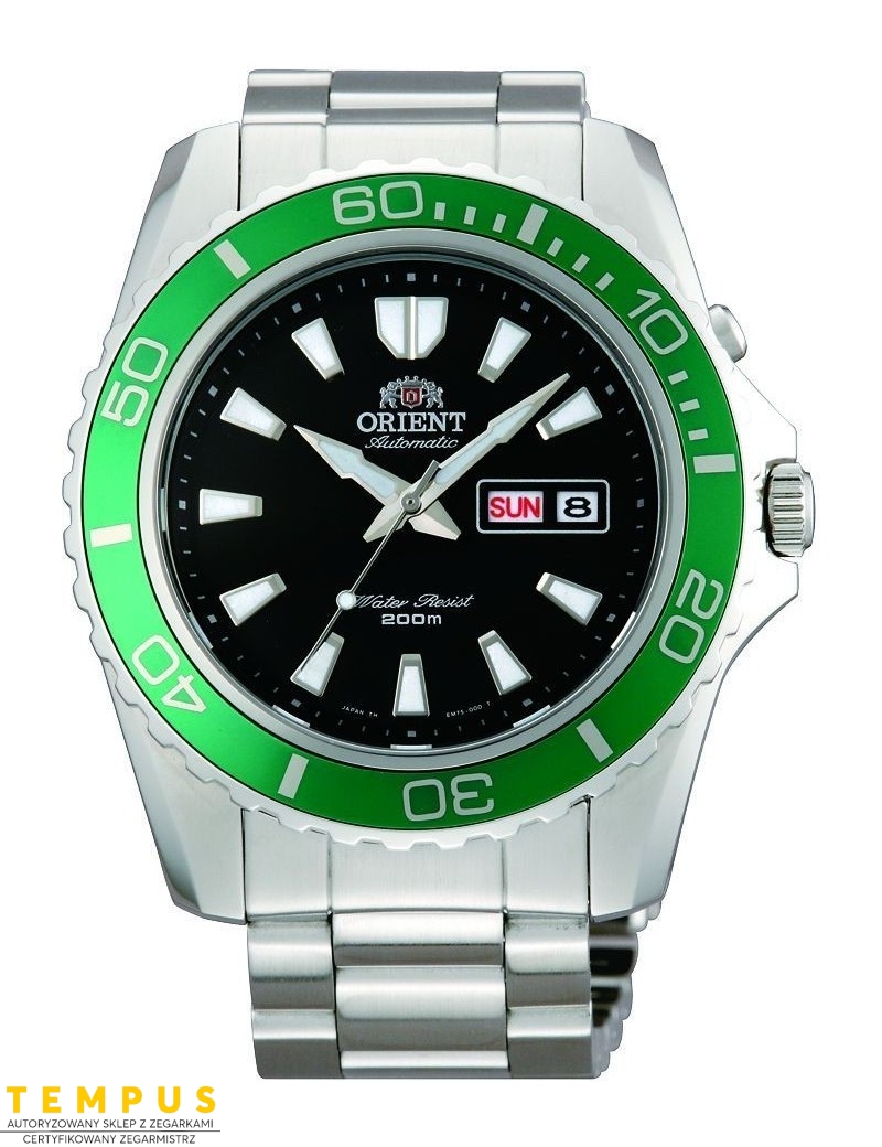Zegarek sportowy męski Orient FEM75003B9 Mako Automatic Diver XL - Zegarki ORIENT Zegarek sportowy męski Orient FEM75003B9 Mako Automatic Diver XL - Zegarki ORIENT