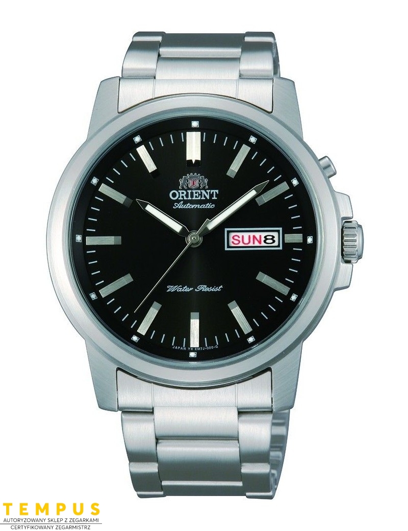 Zegarek klasyczny męski Orient FEM7J003B9 Gent Automatic Classic Day Date - Zegarki ORIENT Zegarek klasyczny męski Orient FEM7J003B9 Gent Automatic Classic Day Date - Zegarki ORIENT