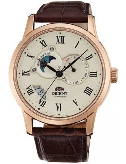 Zegarek męski Orient FET0T001W0 Sun and Moon Automatic - Zegarki ORIENT