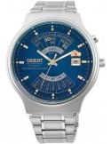 Zegarek klasyczny męski Orient FEU00002DW Perpetual Calendar World Time Automatic - Zegarki ORIENT
