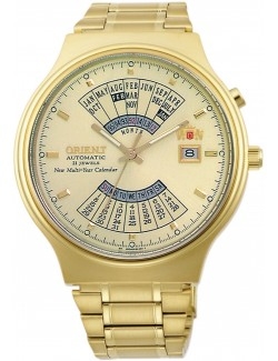 Orient FEU00008CW Perpetual Calendar World Time Automatic