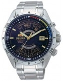 Zegarek klasyczny męski Orient FEU03002DW Perpetual Calendar World Time Automatic - Zegarki ORIENT