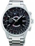 Zegarek klasyczny męski Orient FEU07005BX Perpetual Calendar World Time Automatic - Zegarki ORIENT