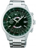 Zegarek klasyczny męski Orient FEU07007FX Perpetual Calendar World Time Automatic - Zegarki ORIENT