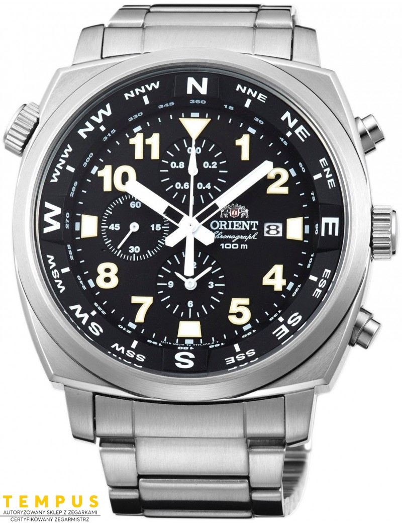 Zegarek sportowy męski Orient FTT17001B0 - Zegarki ORIENT