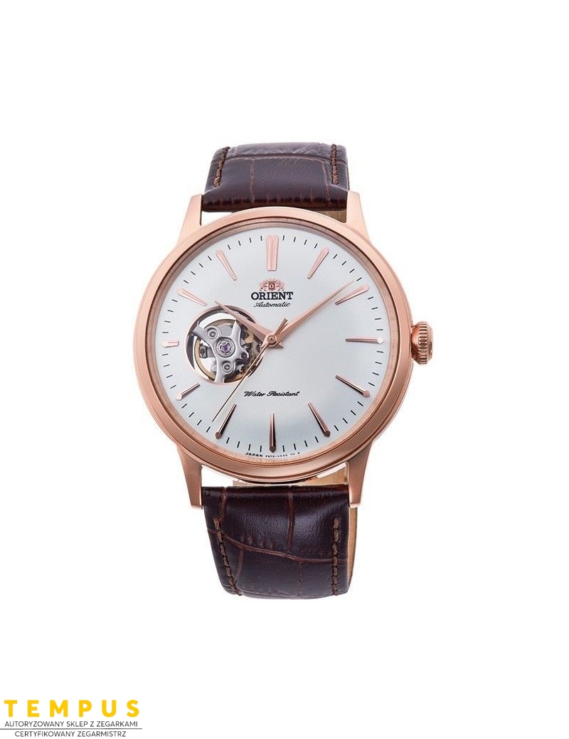 Zegarek klasyczny, elegancki męski Orient Bambino Automatic RA-AG0001S10B Open Heart - Zegarki ORIENT Zegarek klasyczny, elegancki męski Orient Bambino Automatic RA-AG0001S10B Open Heart - Zegarki ORIENT