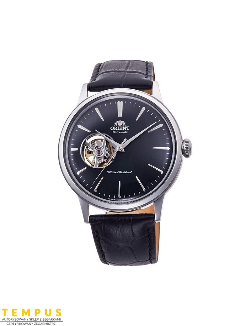 Zegarek klasyczny, elegancki męski Orient Bambino Automatic RA-AG0004B10B Open Heart - Zegarki ORIENT Zegarek klasyczny, elegancki męski Orient Bambino Automatic RA-AG0004B10B Open Heart - Zegarki ORIENT