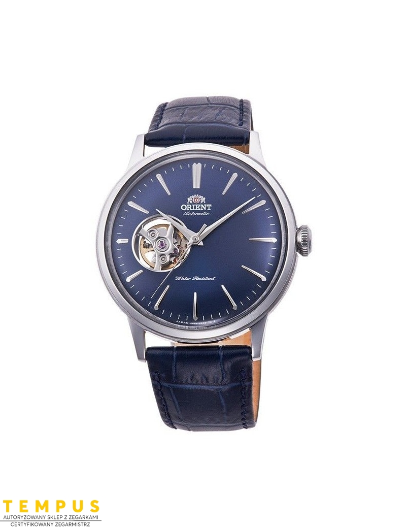 Zegarek klasyczny, elegancki męski Orient Bambino Automatic RA-AG0005L10B Open Heart - Zegarki ORIENT Zegarek klasyczny, elegancki męski Orient Bambino Automatic RA-AG0005L10B Open Heart - Zegarki ORIENT