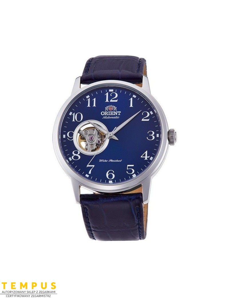 Zegarek klasyczny, elegancki męski Orient Bambino Automatic RA-AG0011L10B Open Heart - Zegarki ORIENT Zegarek klasyczny, elegancki męski Orient Bambino Automatic RA-AG0011L10B Open Heart - Zegarki ORIENT