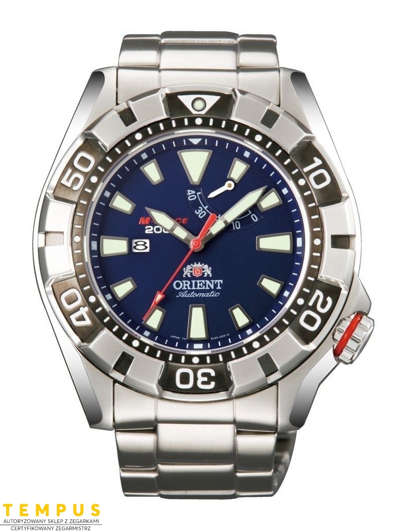Zegarek sportowy męski Orient SEL03001D0 M-Force 46mm - Zegarki ORIENT Zegarek sportowy męski Orient SEL03001D0 M-Force 46mm - Zegarki ORIENT