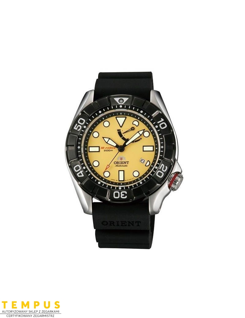 Zegarek sportowy męski Orient SEL03005Y0 M-Force 46mm - Zegarki ORIENT Zegarek sportowy męski Orient SEL03005Y0 M-Force 46mm - Zegarki ORIENT
