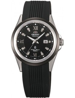 Zegarek klasyczny, casual damski Orient FNR1V003B0 Gem Automatic Crystal Accent - Zegarki ORIENT