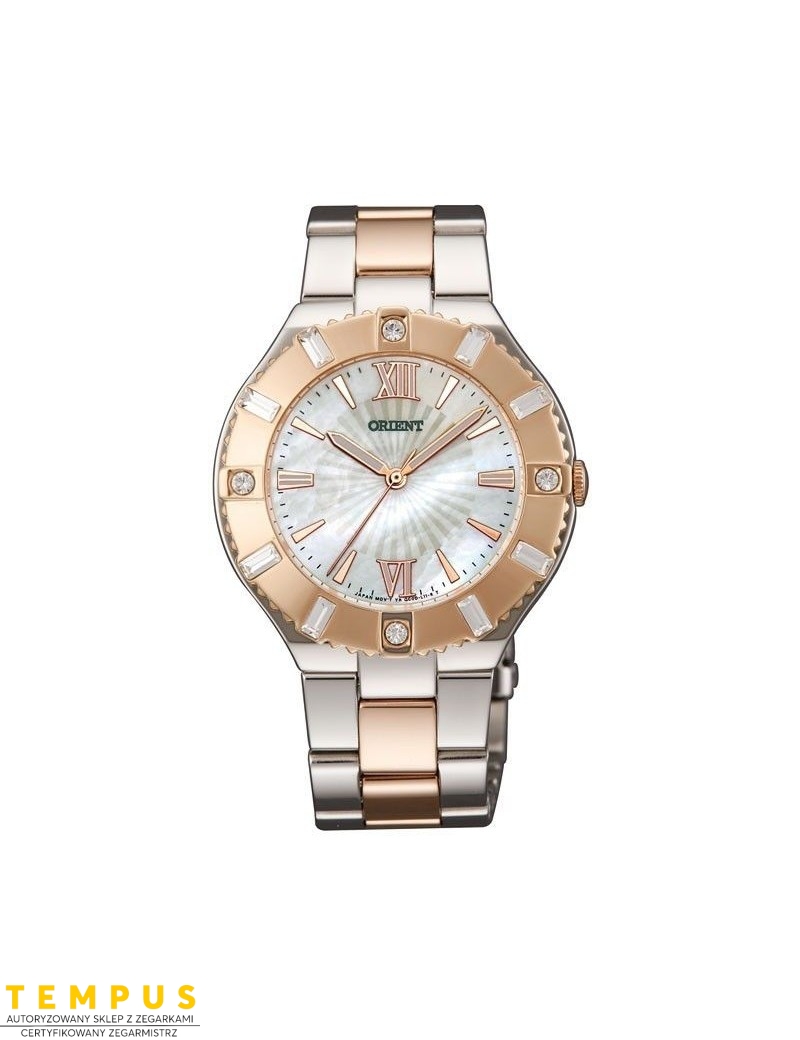 Zegarek klasyczny, elegancki, fashion damski Orient FQC0D002W0 Lady Rose Quartz - Zegarki ORIENT Zegarek klasyczny, elegancki, fashion damski Orient FQC0D002W0 Lady Rose Quartz - Zegarki ORIENT