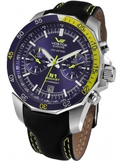 Zegarek sportowy męski Vostok Europe N1 ROCKET 6S21-2255253 - Zegarki VOSTOK EUROPE