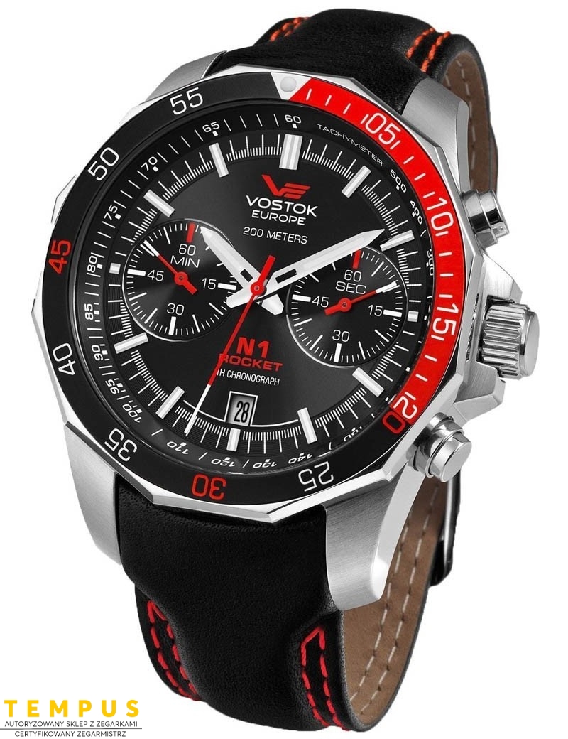 Zegarek sportowy męski Vostok Europe N1 ROCKET 6S21-2255295 - Zegarki VOSTOK EUROPE Zegarek sportowy męski Vostok Europe N1 ROCKET 6S21-2255295 - Zegarki VOSTOK EUROPE