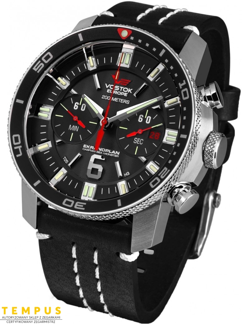 Zegarek sportowy męski Vostok Europe EKRANOPLAN 6S21-546A508 - Zegarki VOSTOK EUROPE Zegarek sportowy męski Vostok Europe EKRANOPLAN 6S21-546A508 - Zegarki VOSTOK EUROPE