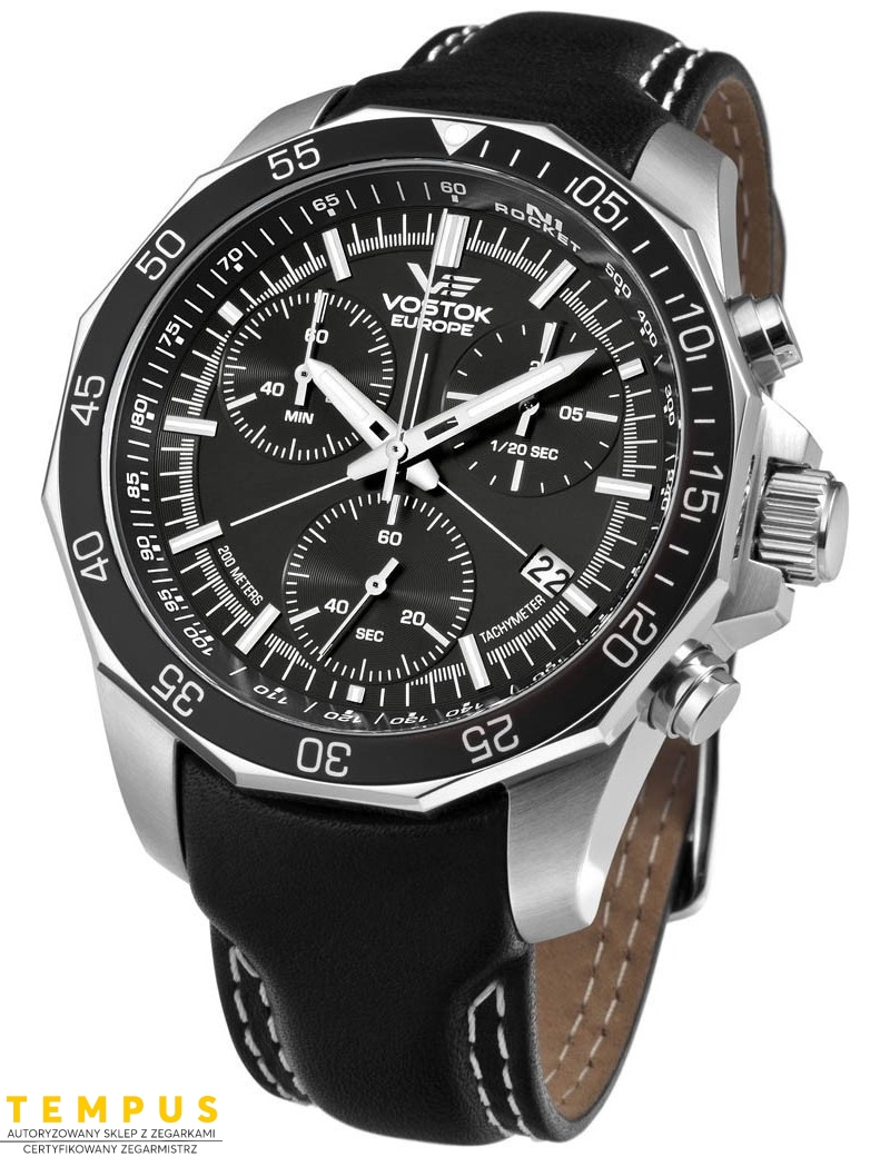 Zegarek sportowy męski Vostok Europe N1 ROCKET 6S30-2255177 - Zegarki VOSTOK EUROPE Zegarek sportowy męski Vostok Europe N1 ROCKET 6S30-2255177 - Zegarki VOSTOK EUROPE