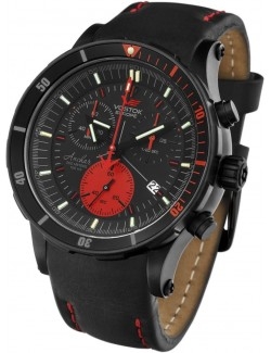 Zegarek sportowy męski Vostok Europe ANCHAR K162 Submarine 6S30-5104244 - Zegarki VOSTOK EUROPE