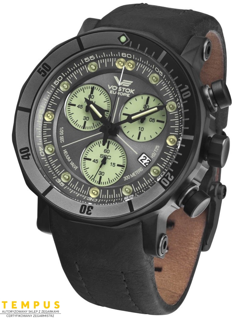 Zegarek sportowy męski Vostok Europe LUNOKHOD-2 6S30-6204212 - Zegarki VOSTOK EUROPE