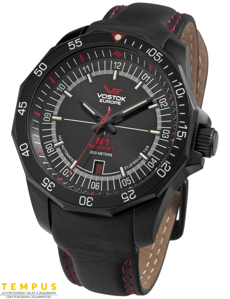 Zegarek sportowy męski Vostok Europe N1 ROCKET NH25A-2254150 - Zegarki VOSTOK EUROPE Zegarek sportowy męski Vostok Europe N1 ROCKET NH25A-2254150 - Zegarki VOSTOK EUROPE