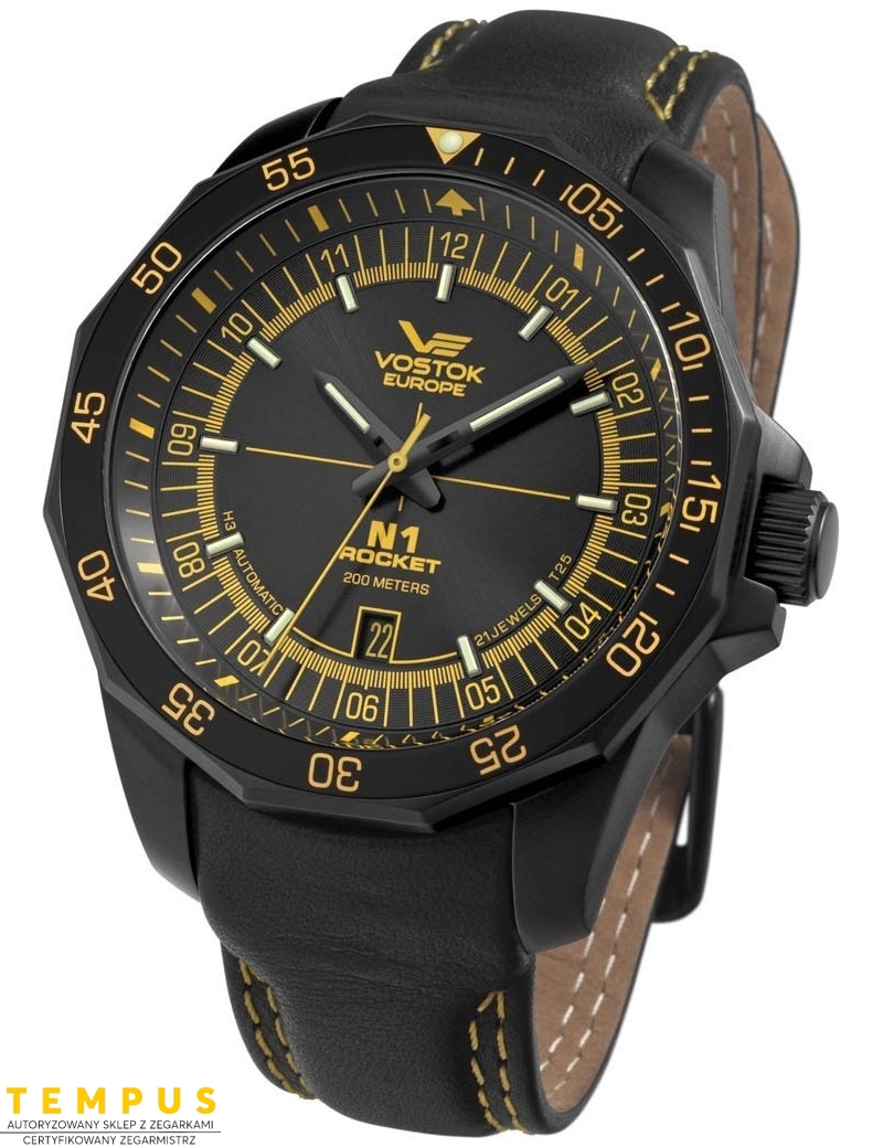 Zegarek sportowy męski Vostok Europe N1 ROCKET NH25A-2254151 - Zegarki VOSTOK EUROPE Zegarek sportowy męski Vostok Europe N1 ROCKET NH25A-2254151 - Zegarki VOSTOK EUROPE